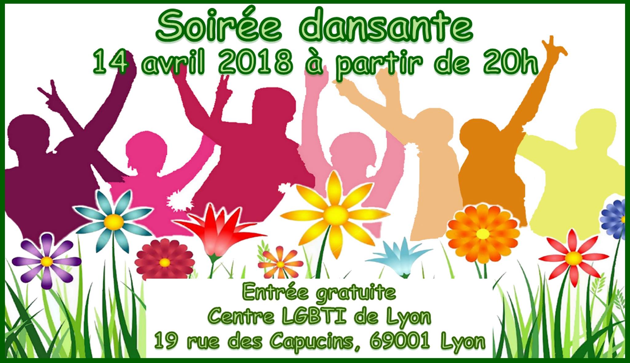 Rando’s Rhône-Alpes heteroclite Soirée dansante samedi 14 avril 2018 centre lgbti de lyon