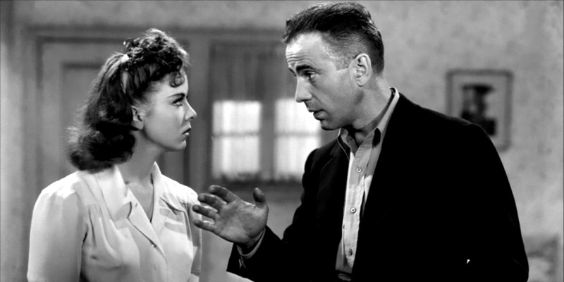 Ida Lupino et Humphrey Bogart dans "La Grande Evasion" (1941)