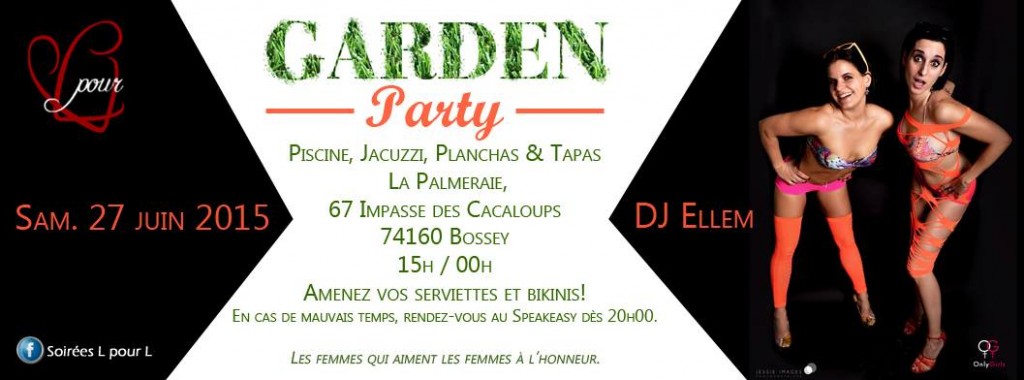 Garden Party L pour L Bossey La Palmeraie