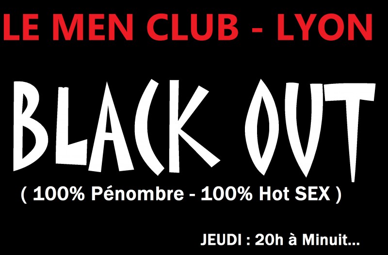 soiree black out le men club sex club gay lyon