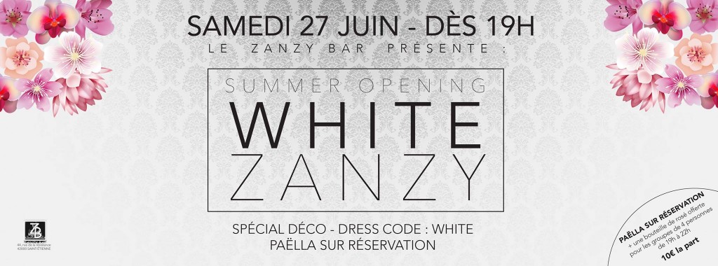 Zanzy Bar St Etienne Soirée Opening summer