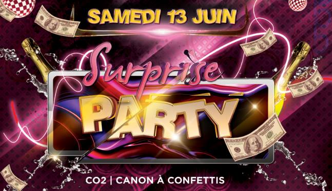 Surprise Party QG Club St Etienne