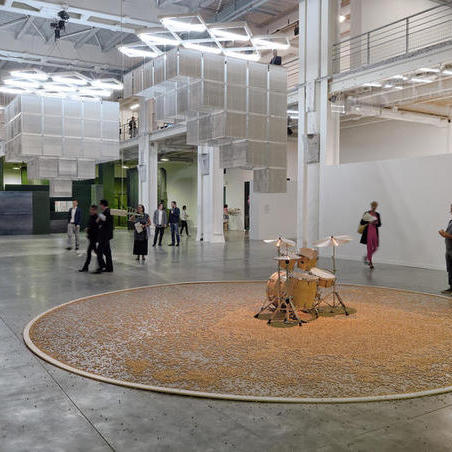 aura celeste boursier-mougenot heteroclite biennale d’art contemporain de lyon 2015