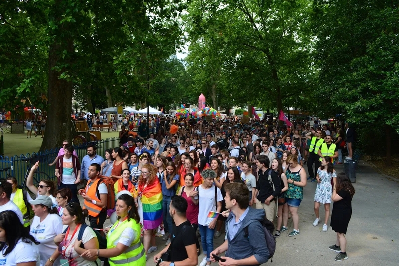 Marche des Fiertés Grenoble 2017 1 crédit Yannick Picconatto - Centre LGBTI de Grenoble