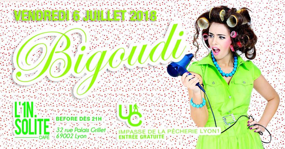 Soirée Bigoudi l'UC 1nsolite café Hétéroclite Lyon 2018
