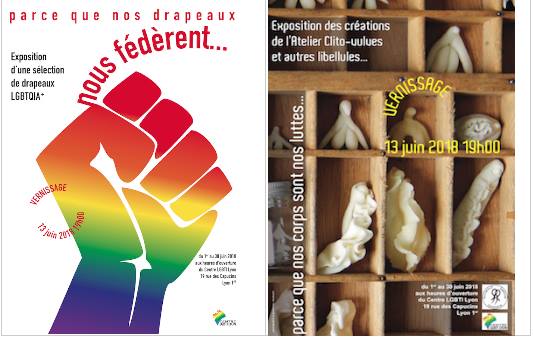 Vernissage expositions Centre LGBTI Lyon