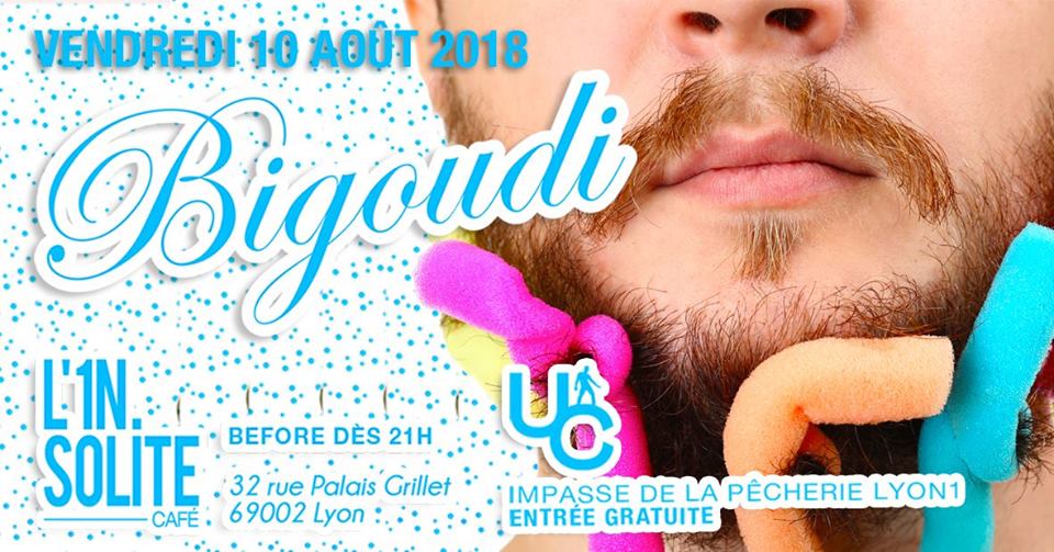 Soirée Bigoudi la graçonnière l'1nsolite café l'UC Hétéroclite Lyon 2018