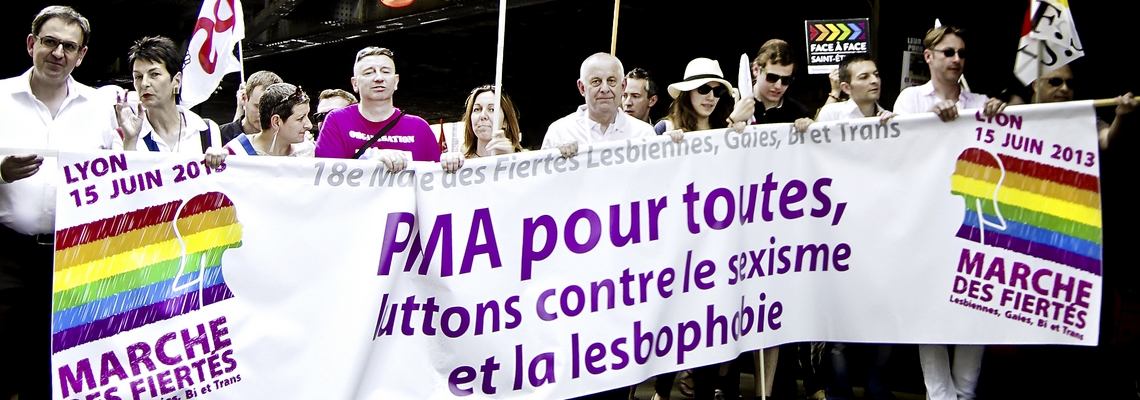 pma pour toutes luttons contre le sexisme et la lesbophobie marche des fiertés lgbt de lyon 15 juin 2013 copyright Julien Adelaere