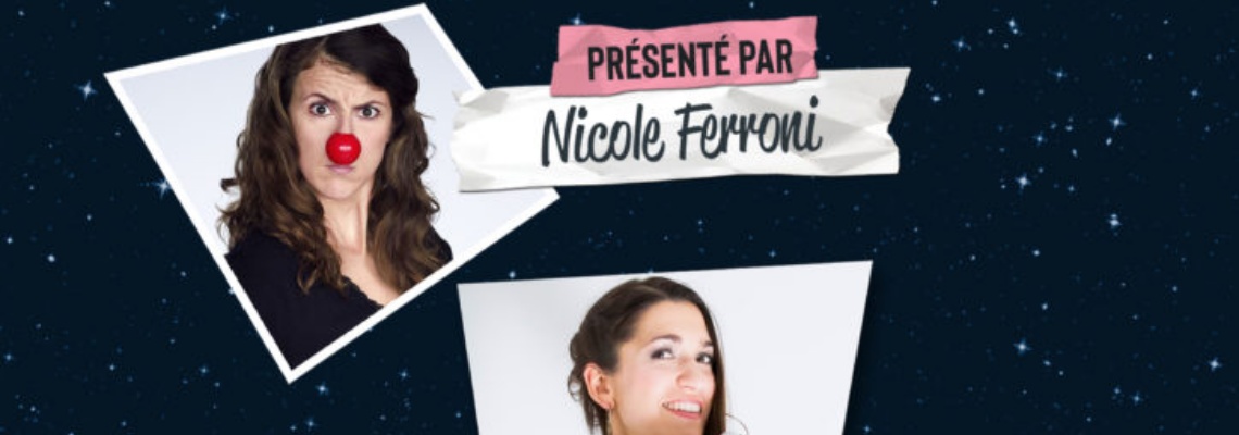 Autour de Nicole Ferroni, Please Stand Up réunit un plateau 100% féminin d'humoristes composés de Marie Reno, Christine Verrou et Farah.