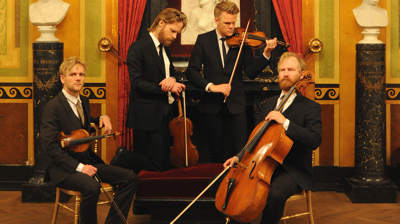 Purcell, Britten et Schubert sont au programme de cette soirée proposée par les Danish String Quartet, quatuor à cordes venu du Grand Nord.